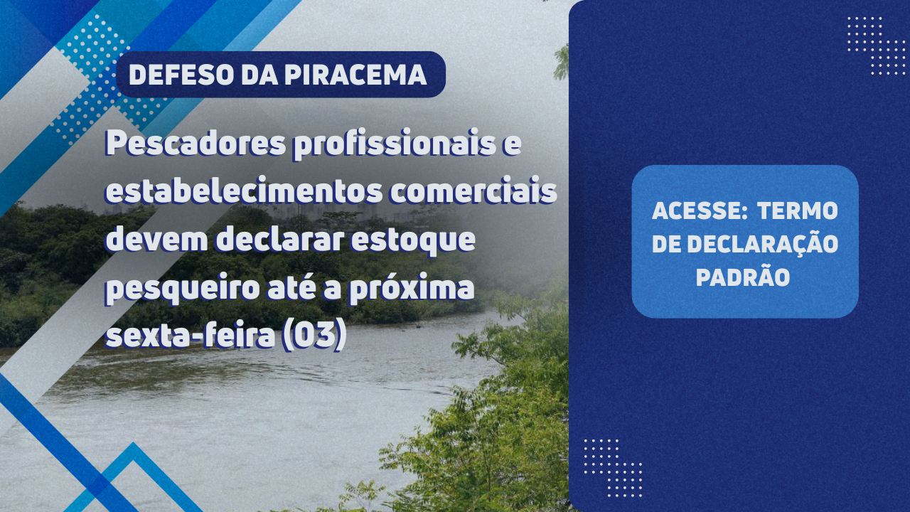 Declaração de Estoque Pesqueiro