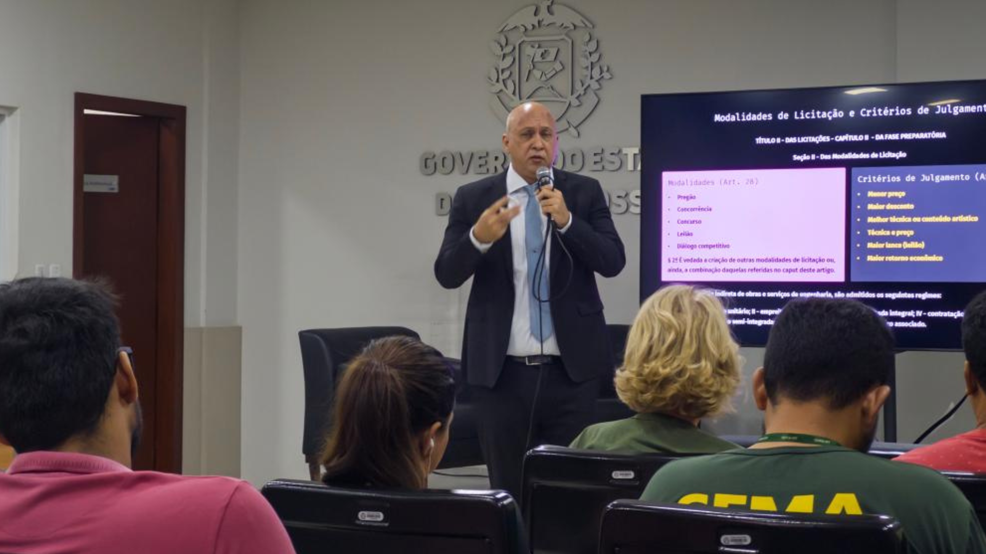 Treinamento da CGE fortalece atuação da Sema em licitações e fiscalização de obras