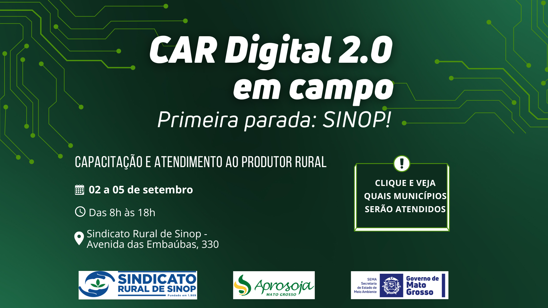 Car Digital 2.0 em Campo 