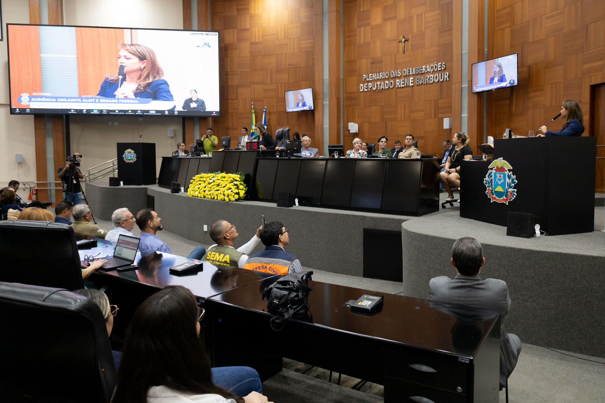 Trabalho integrado de MT na prevenção e combate aos incêndios no Pantanal é destaque em audiência do Senado Federal