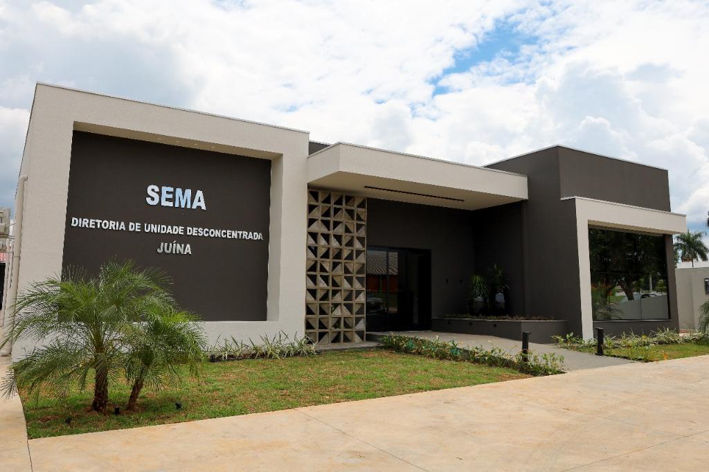 Vice-governador e secretária inauguram nova sede da Sema em Juína nesta terça-feira (19)