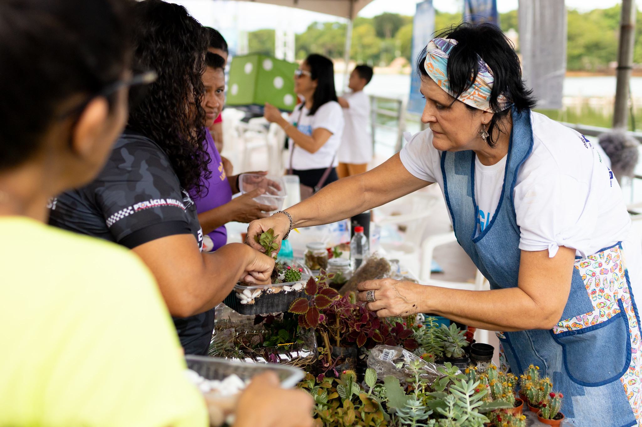 Centenas de pessoas participaram das Atividades de encerramento do Dia Mundial da Água no Parque das Águas