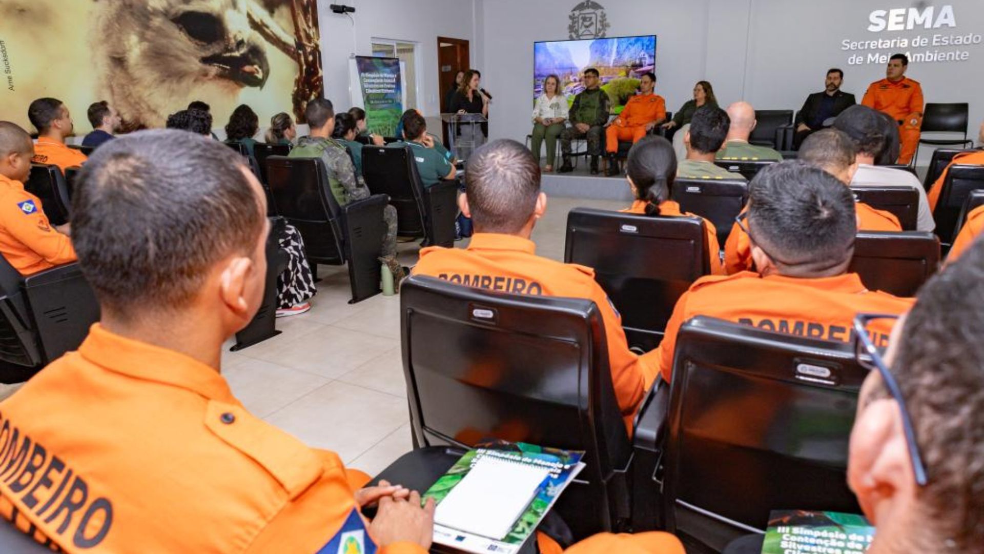 Sema capacita profissionais para Manejo e Contenção de Animais Silvestres em Eventos Climáticos Extremos