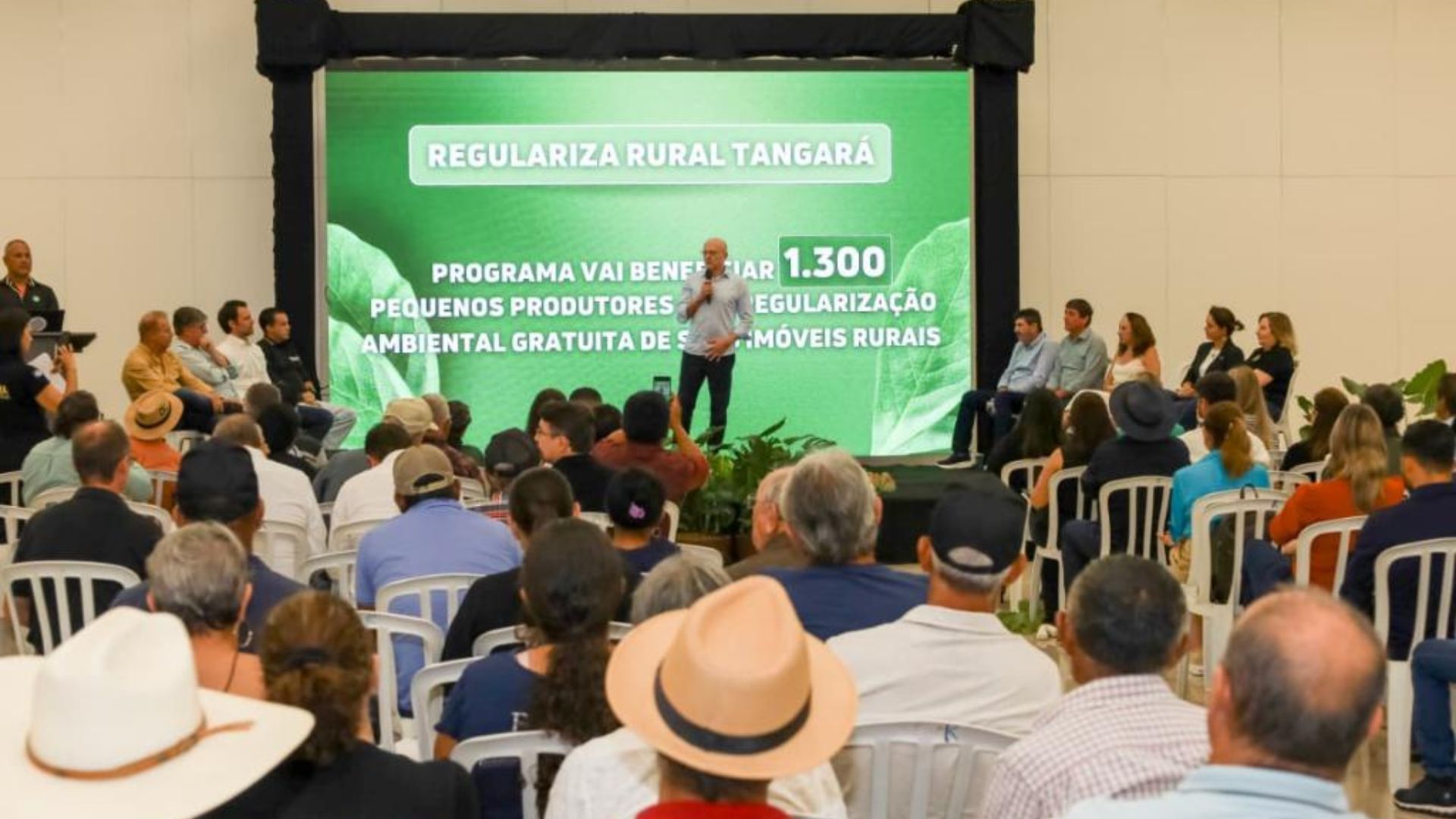 Regulariza Rural Tangará é lançado com previsão de regularização gratuita de 1.300 propriedades