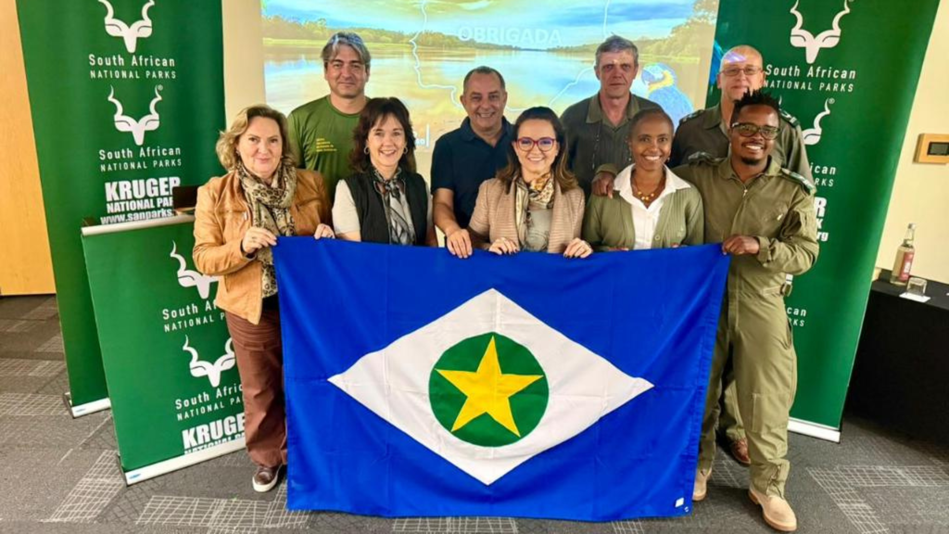 Missão técnica de MT discute proposta de cooperação com o Kruger Park para ampliar conhecimentos