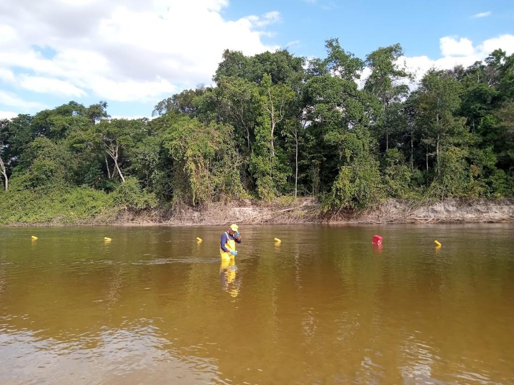Sema capacita servidores para coletas de amostras de água nas praias mais visitadas de Guarantã do Norte